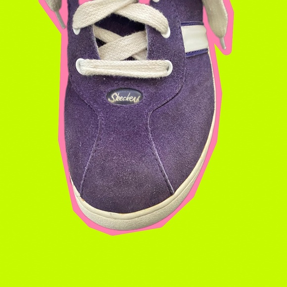 90s Skechers Purple Platform Sneakers - Picture 8 of 12